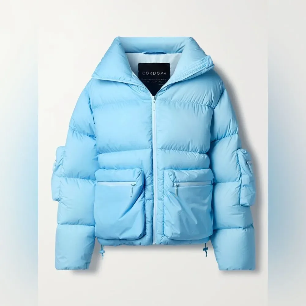 Cordova Celeste Blue Mogul Ski Jacket Puffer NWT size XS X-Small